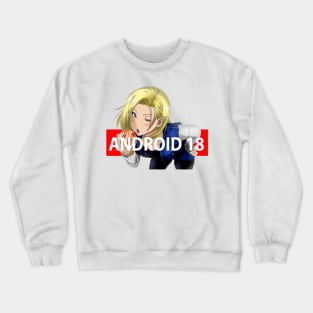 ANDROID 18 - BEST Crewneck Sweatshirt